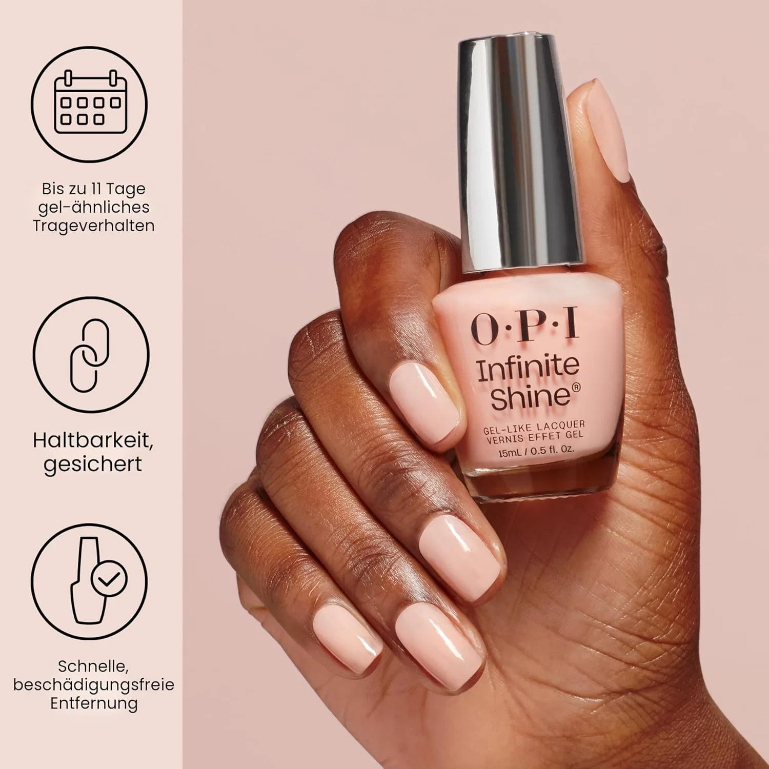 Базовое и верхнее покрытие Infinite Shine от OPI, 15 мл Opi — фото 2