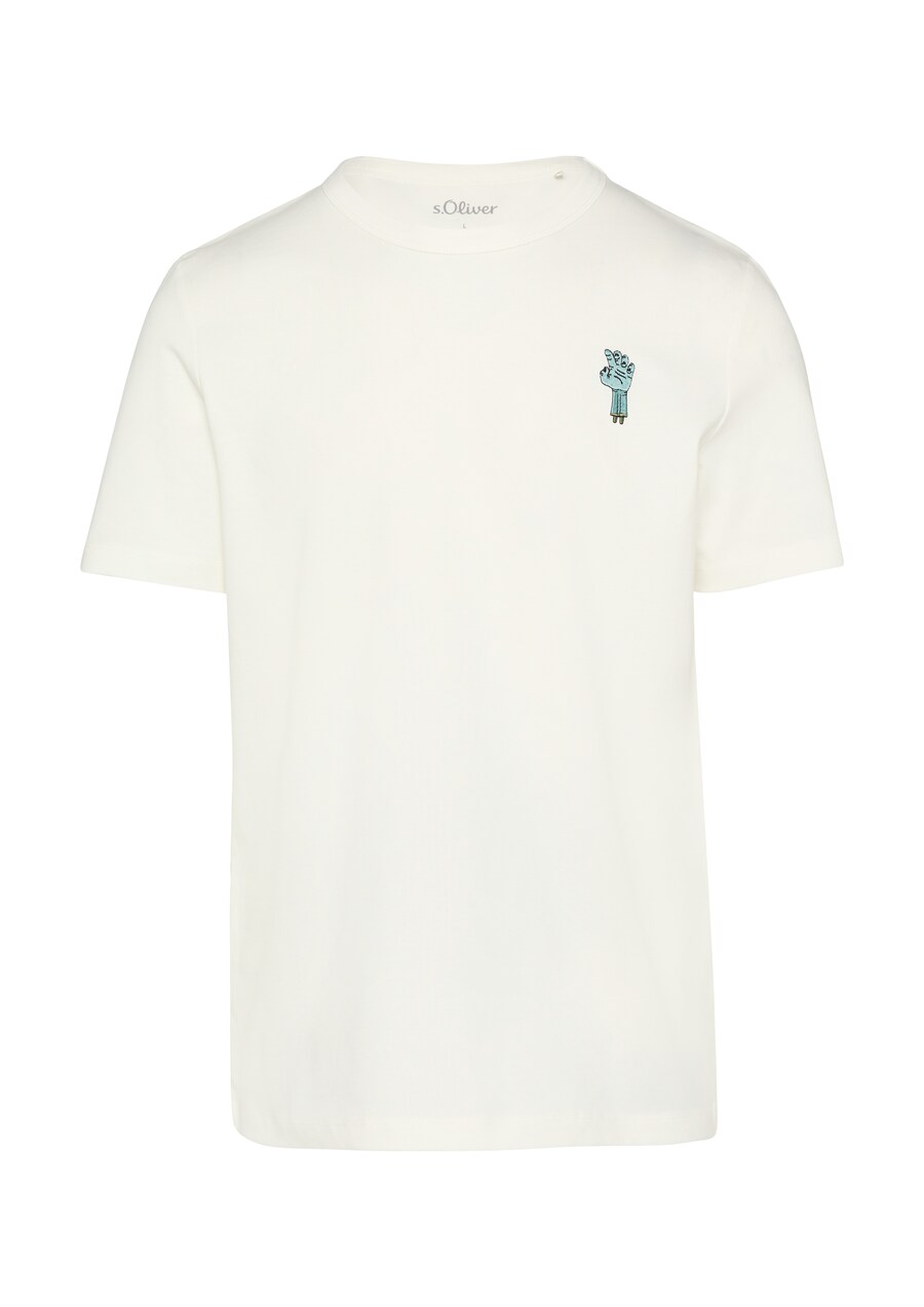 

Классическая футболка s.Oliver Shirt, белый