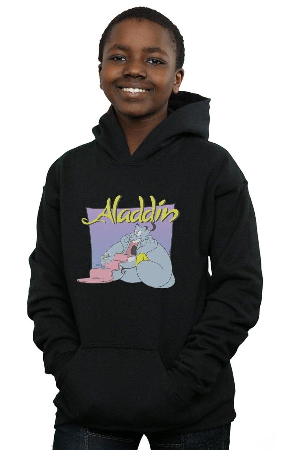 

Толстовка Aladdin Genie Wishing Dude Disney, черный