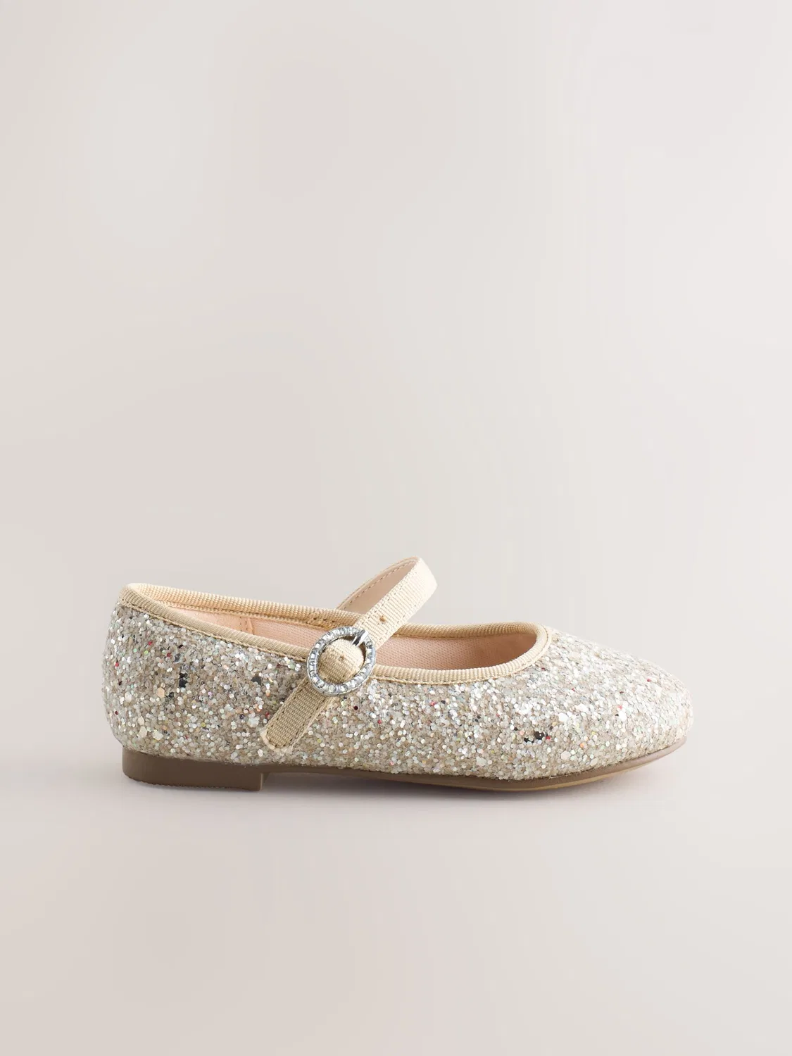 Балетки Next Ballet Flats Essentials в бежевом цвете — фото 3