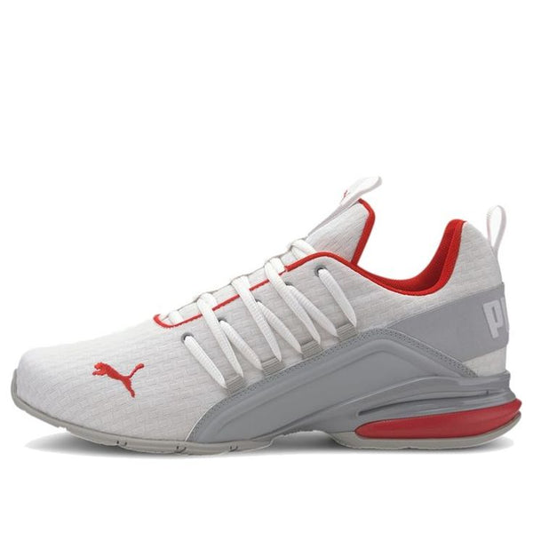 

Кроссовки axelion block 'white red' Puma, белый