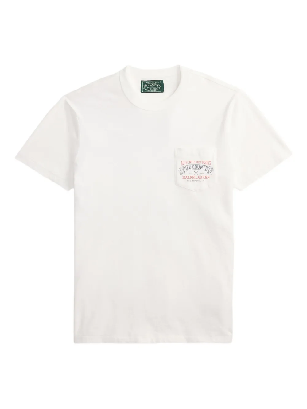 

Футболка Polo Country с карманом Polo Ralph Lauren, белый