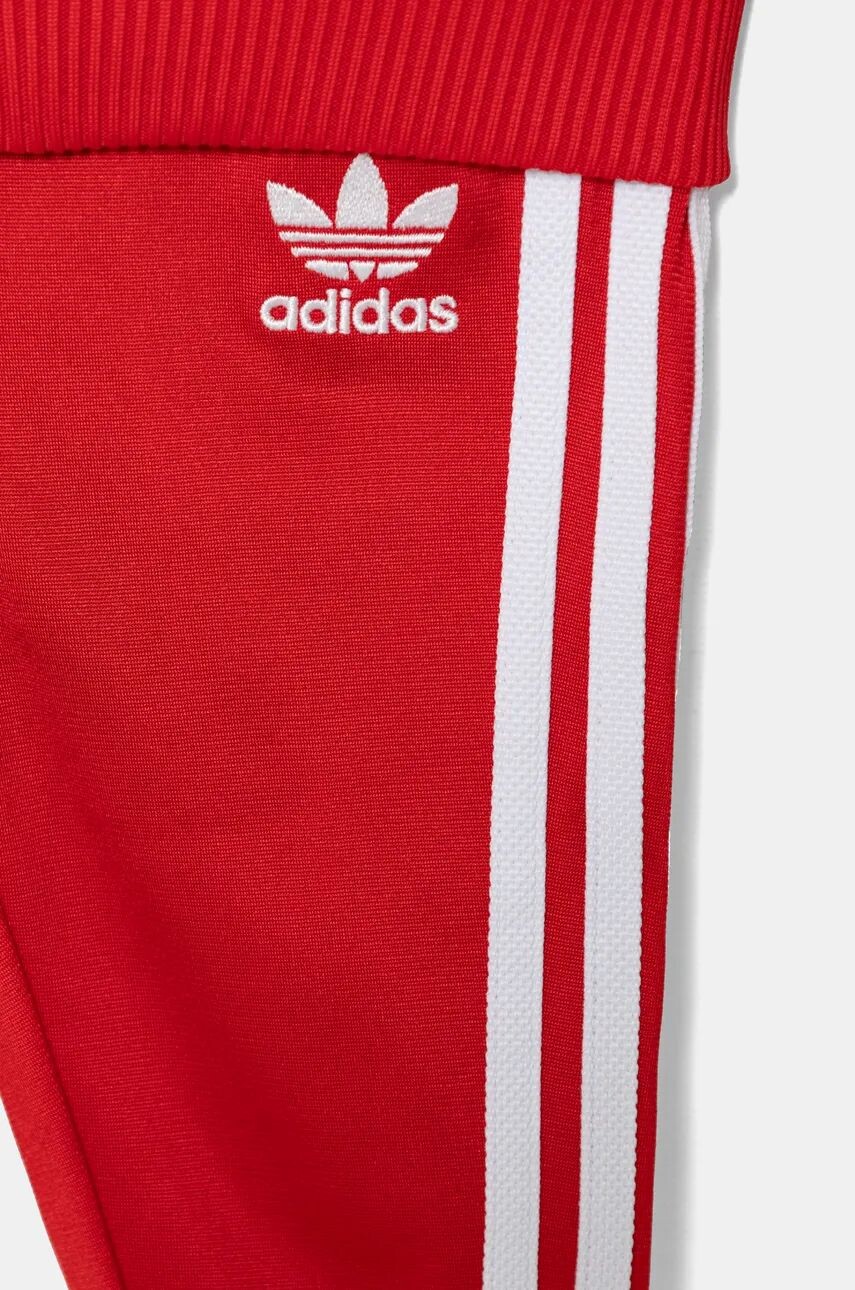 Детский спортивный костюм adidas Originals SST TRACKSUIT, красный — фото 4