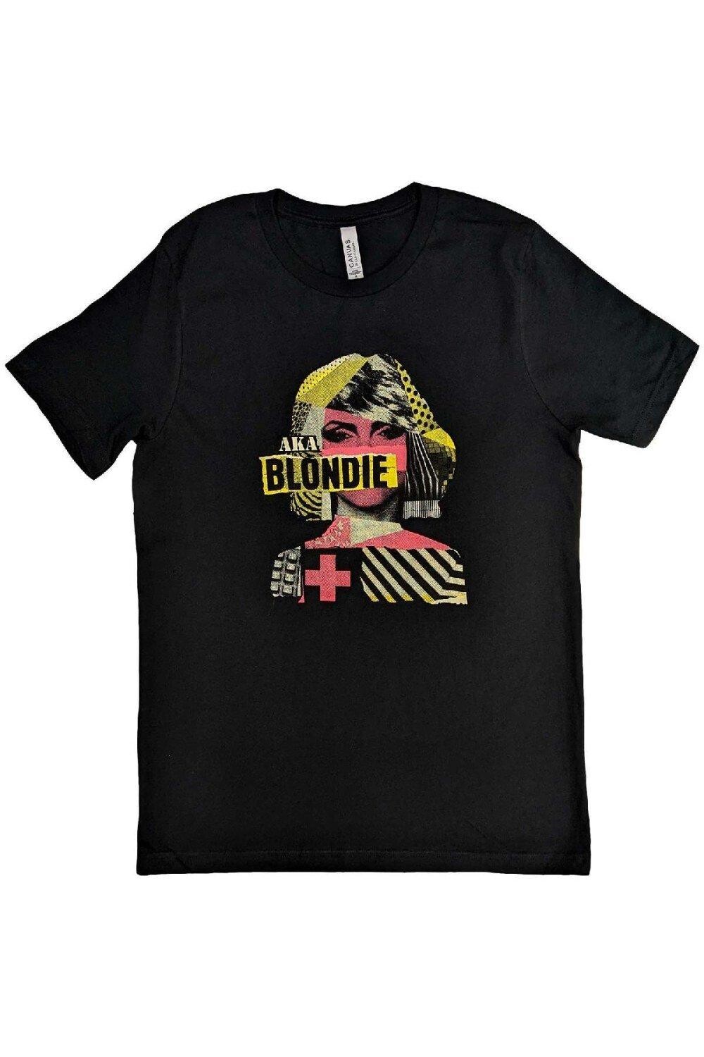 

Футболка из хлопка АКА «Метан» Blondie, черный