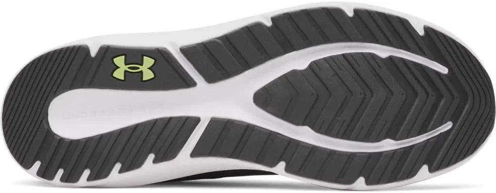 Кроссовки Under Armour Men's UA Charged Pursuit 4 Bl, Anthracite Lumos Lime Castlerock — фото 3