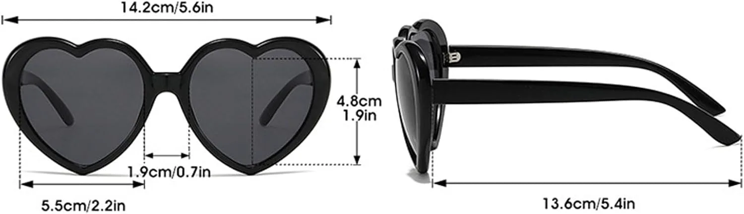 

Поляризованные солнцезащитные очки в форме сердца. Стильные и эффектные очки, которые станут отличным подарком для родственников и друзей RONSSEN, Pink+gradual Pink
