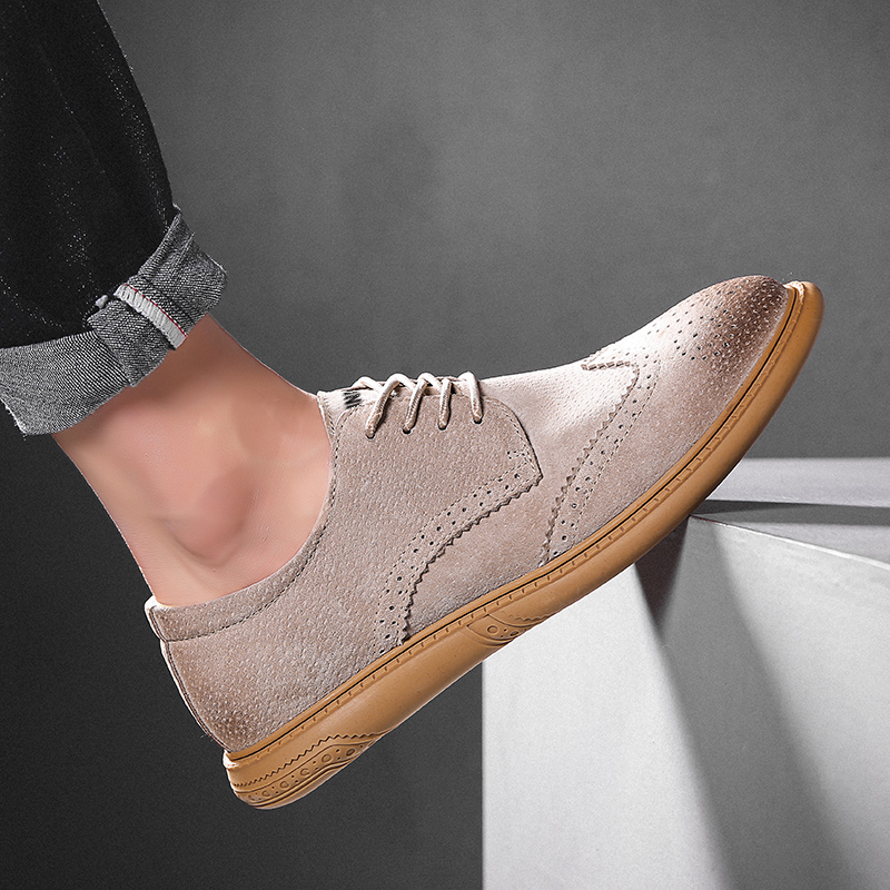Dunnu Мужские повседневные кеды Nike Low Top черные с песочным оттенком, цвет Sand — фото 2