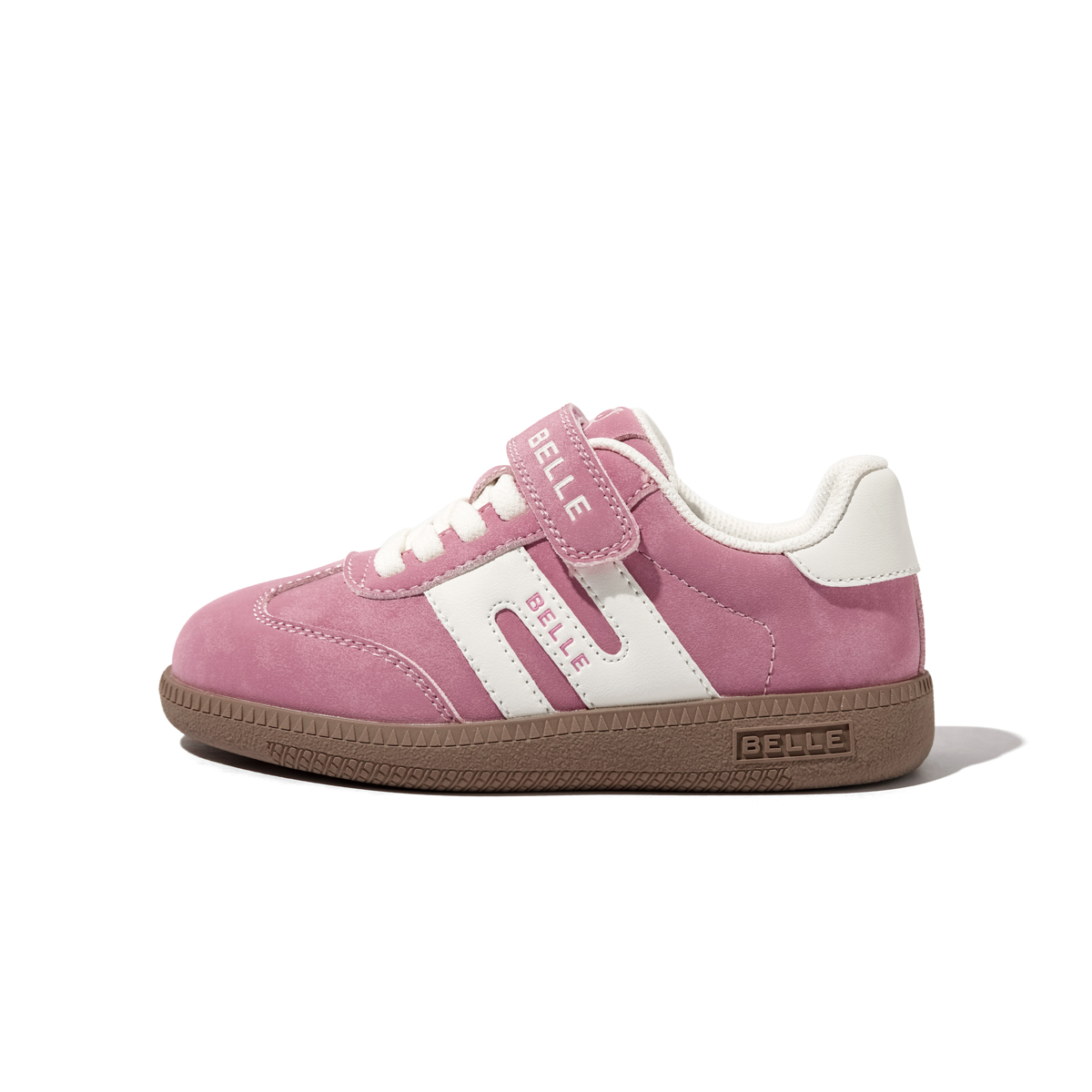 

Нескользящие, противоударные, износостойкие, дышащие, легкие, амортизирующие, низкие детские кроссовки для скейтбординга BELLE, персиковый/красный/бежевый