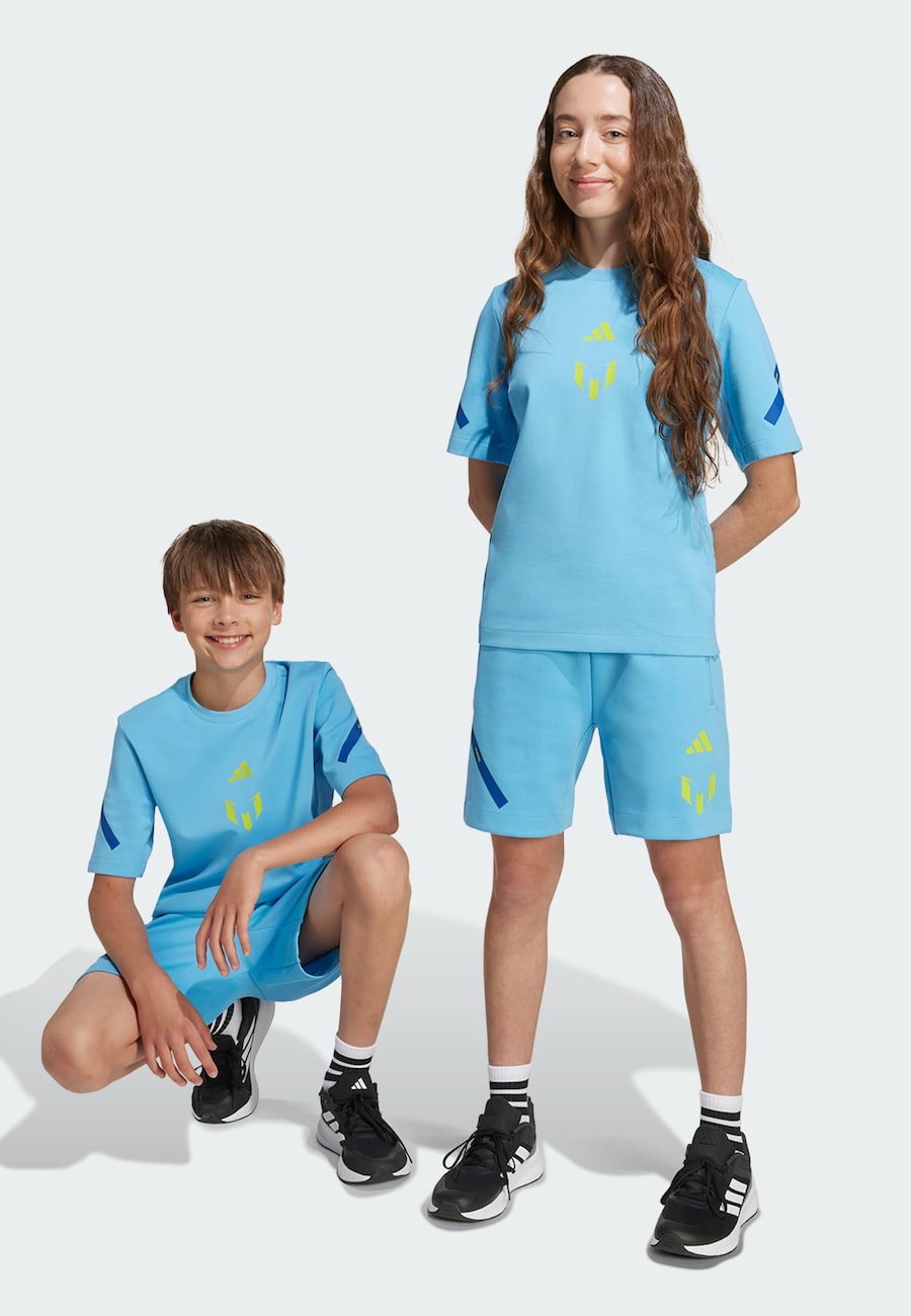 Свободные спортивные брюки ADIDAS PERFORMANCE Messi ZNE, синий/голубой — фото 2