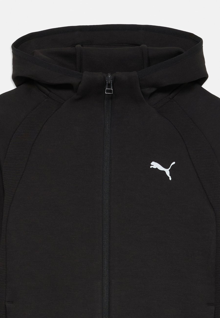Худи Puma EVOSTRIPE FULL ZIP HOODIE UNISEX, Black — фото 3
