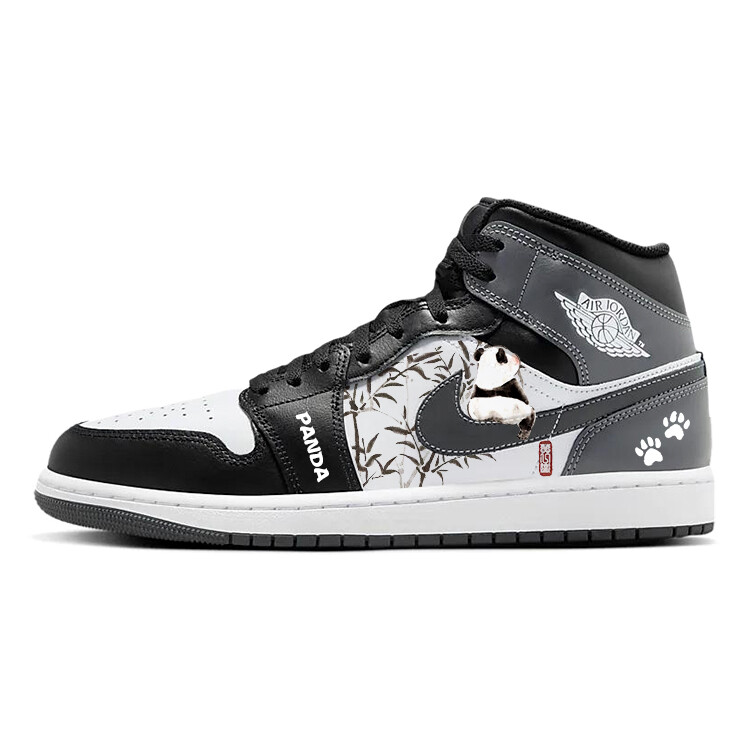 

Баскетбольные кроссовки Air 1 Vintage Unisex High-Top White/Black Jordan