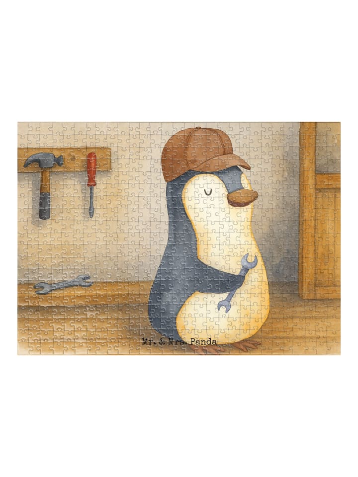 

Mr. & Mrs. Panda Пазлы. Если папа не может его починить, они... белые