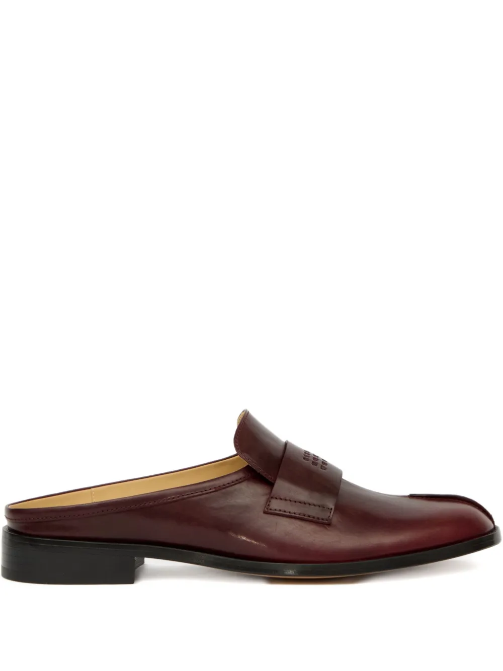 

Мюли без застежки Mm6 Maison Margiela, коричневый