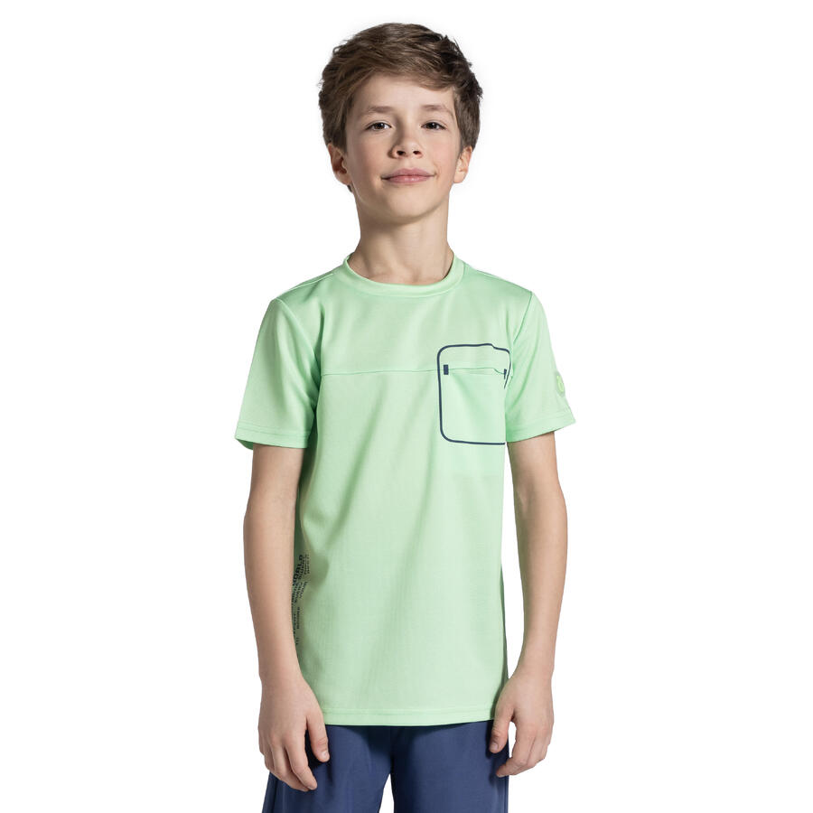 

LEMON EXPLORE Детская мультиспортивная футболка с карманом WL5 светло-зеленая