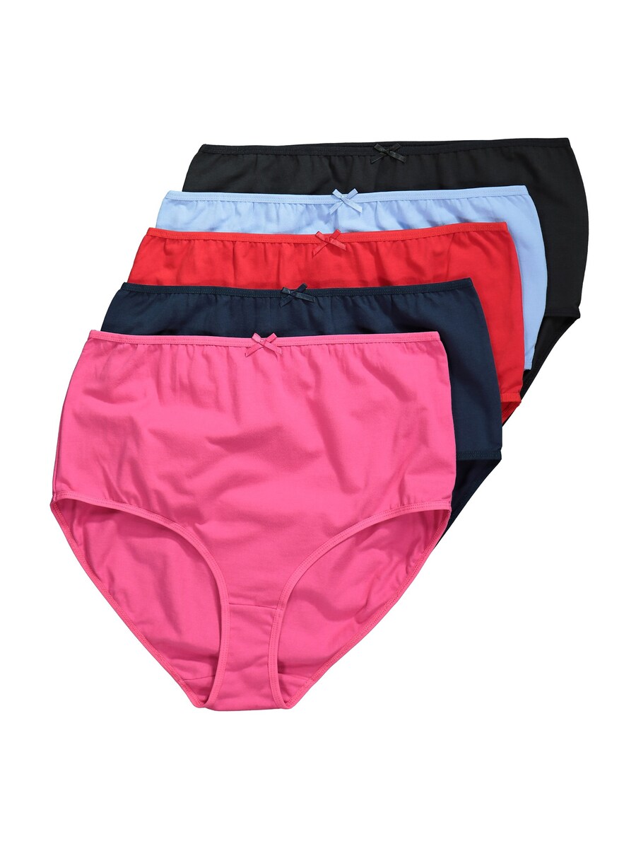 

Трусики Ulla Popken, цвет Navy/Light blue/Pink/Red/Black