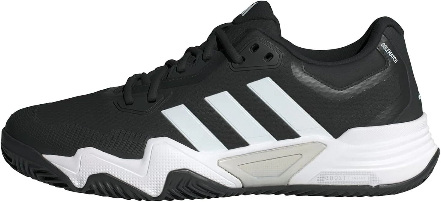 Мужские теннисные кроссовки Solematch Control 2 для грунтовых кортов adidas, белый