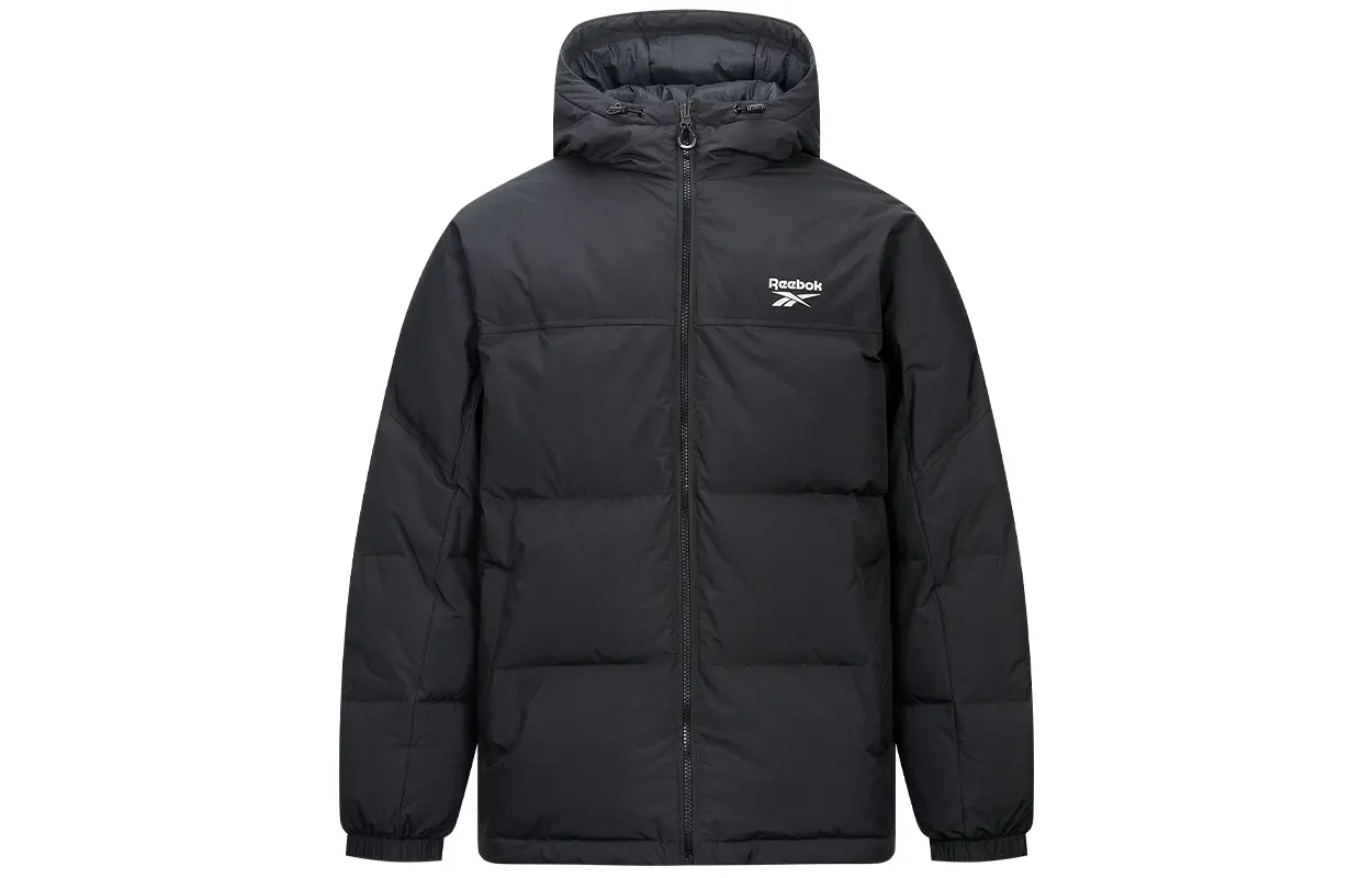 

Пуховик унисекс черный Reebok