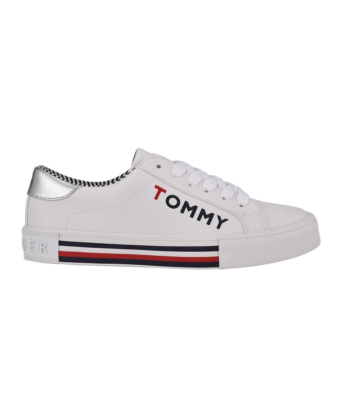Женские кроссовки Kery на шнуровке Tommy Hilfiger, белый — фото 2