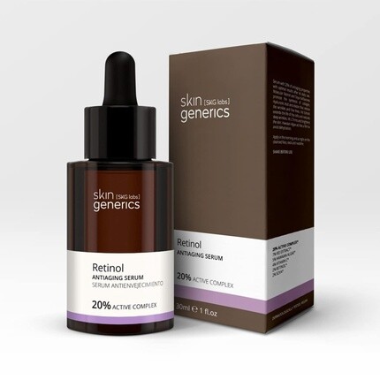 Сыворотка Skin Generics Skg Labs — Антивозрастная с ретинолом и витамином С, — без парабенов, % веганская, 30 мл — фото 2