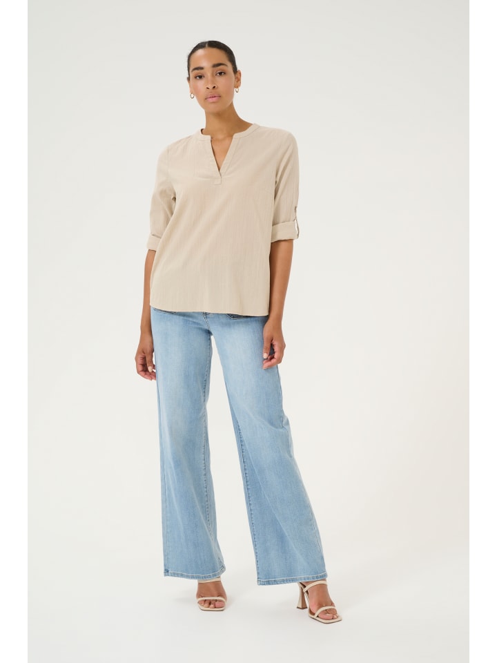 

Рубашка с длинными рукавами KAlena, стандартный крой, цвет Feather Grey Kaffe