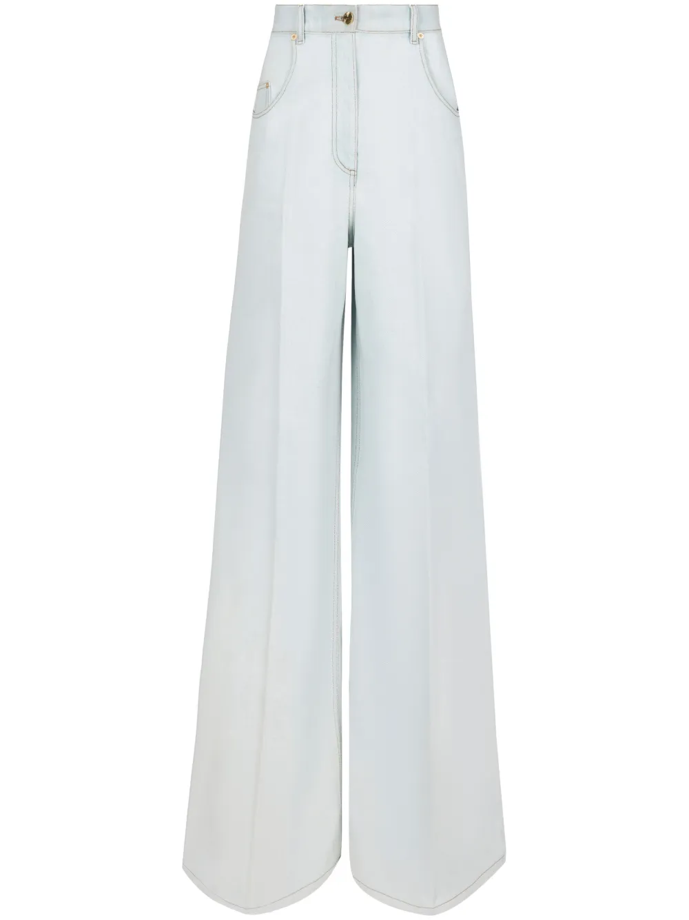 

Расклешенные джинсы с завышенной талией Nina Ricci, синий