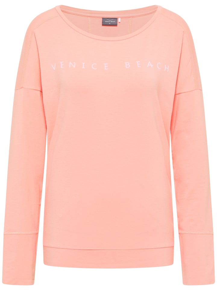 

Толстовка Venice Beach Rundhalsshirt VB Luemi, цвет power peach