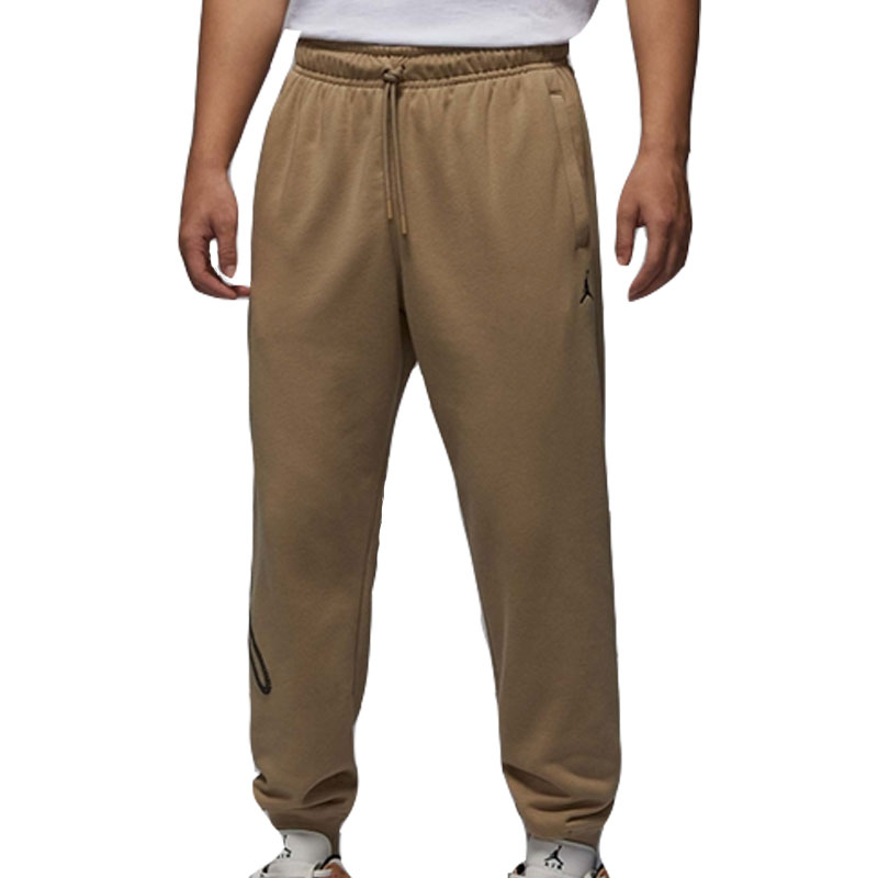 Jordan MVPFLC Спортивные вязаные брюки мужские brown — фото 3