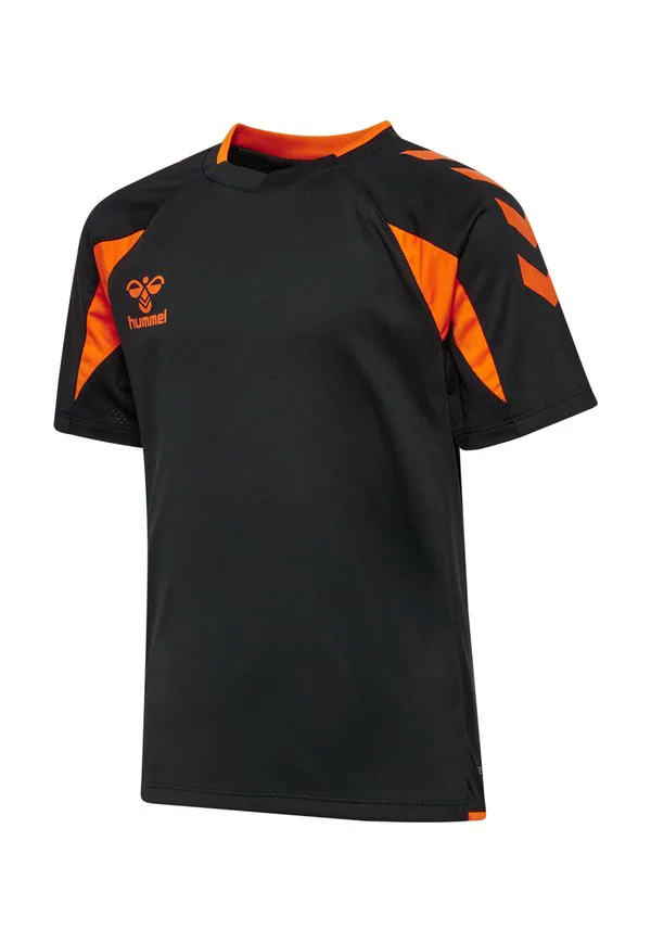 Футболка с коротким рукавом и принтом hmlcore 2.0 Hummel, Black Orange Tiger — фото 4