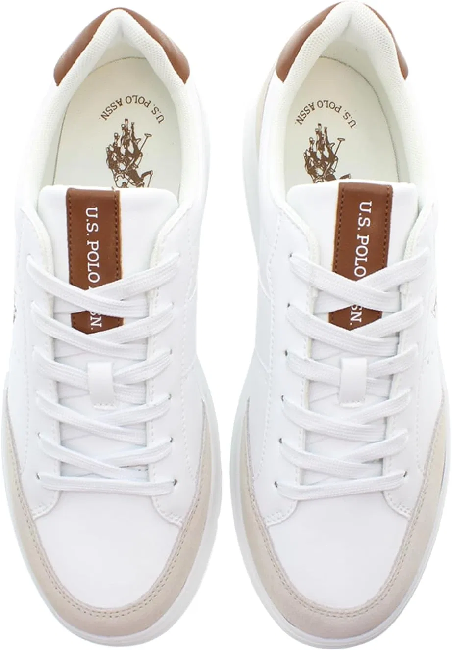 Мужские синтетические кроссовки US Polo Assn. CODY003M/5YS3 U.S. Polo Assn., White — фото 2