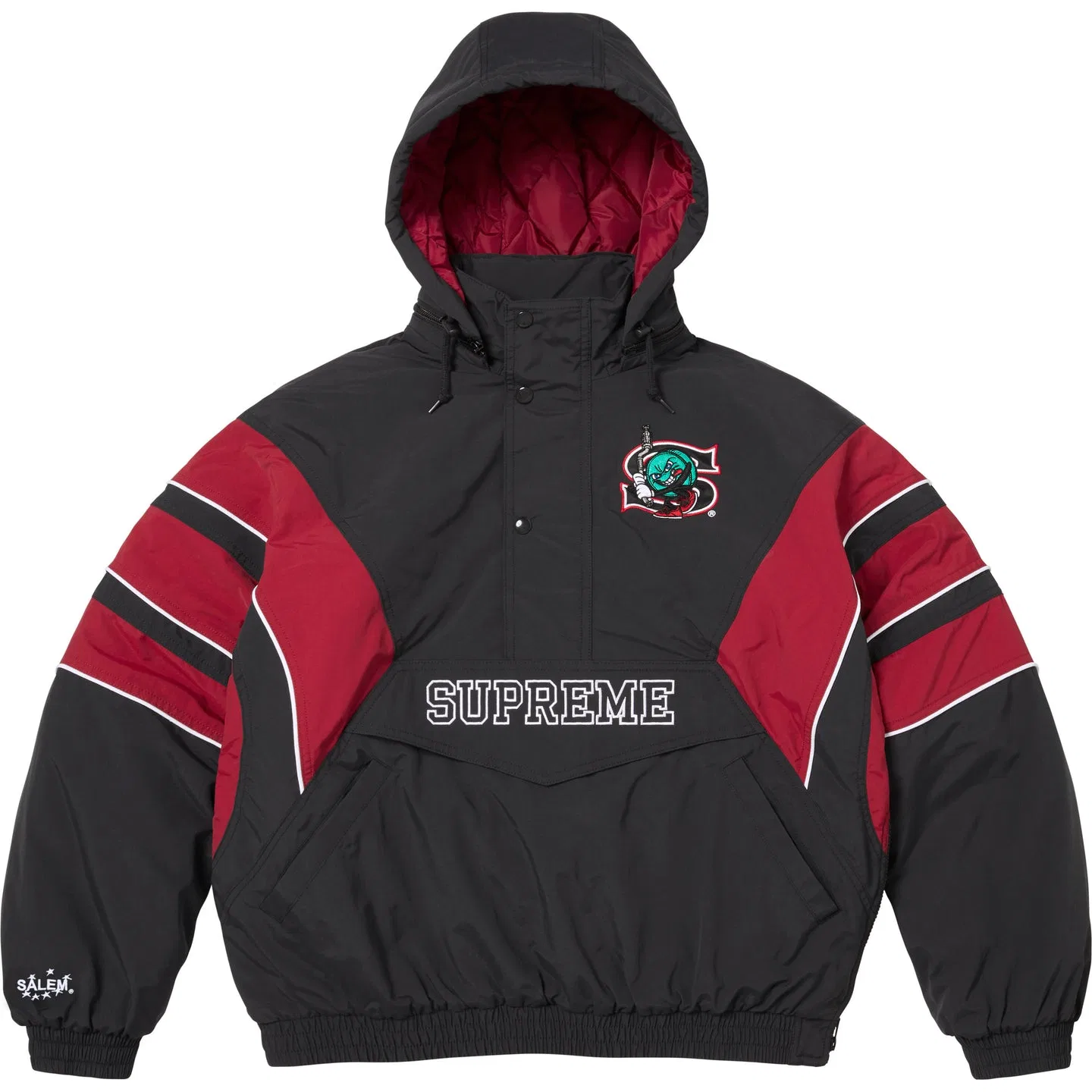 Куртка Half Zip Stadium Supreme черная