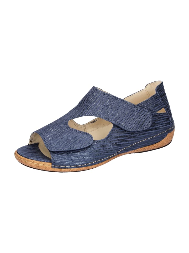 Классические босоножки WALDLÄUFER Komfort Sandalen, синий