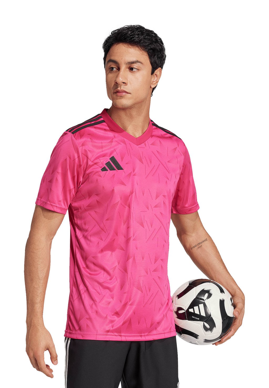 Футболка с принтом TEAM ICON 25 adidas Performance, светло-розовый — фото 2