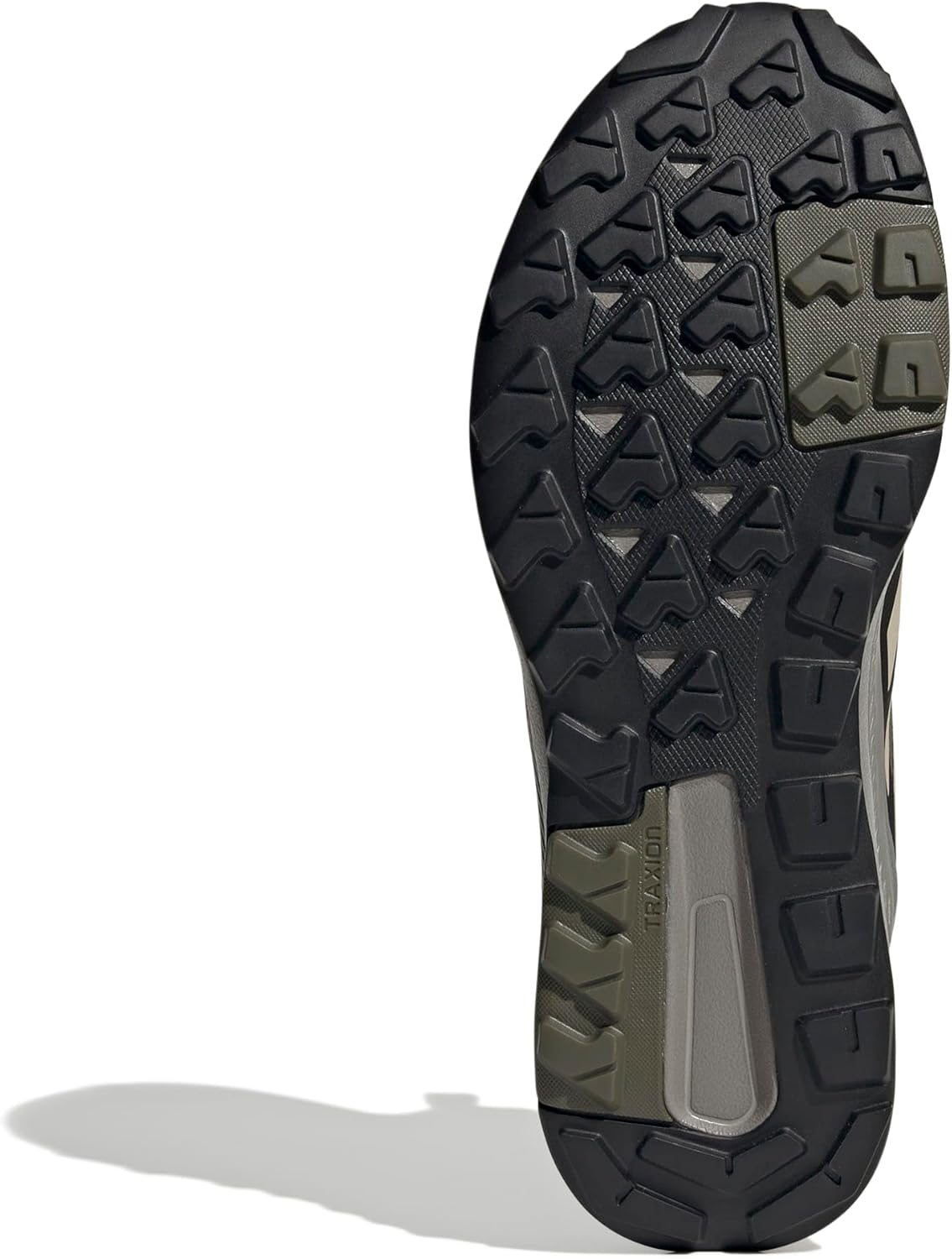 Мужские походные ботинки adidas Terrex Anylander Mid Top Rain.Rdy, черный/бежевый/оливковый — фото 4