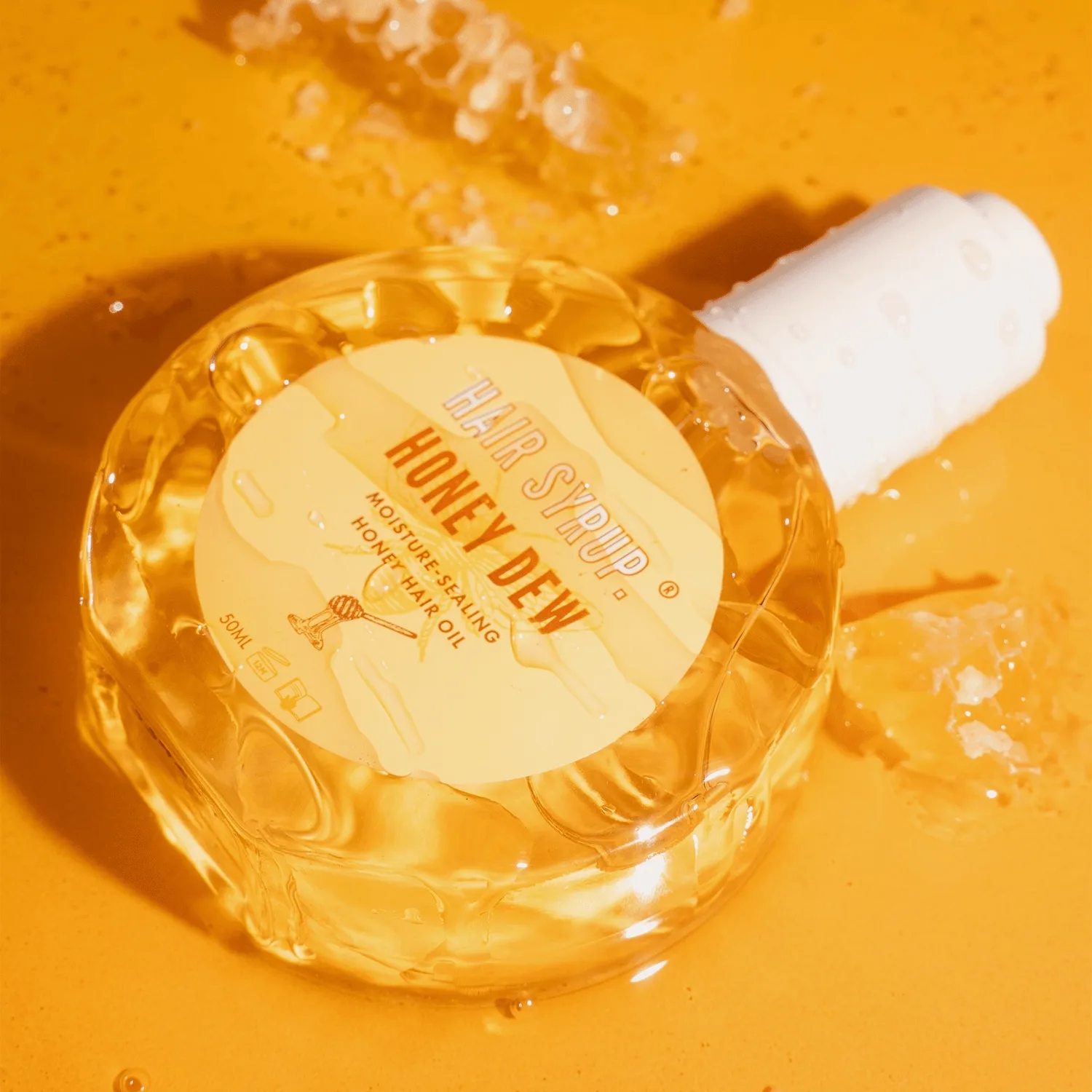 Масло для волос со вкусом медовой дыни Hair Syrup, 50 мл — фото 4