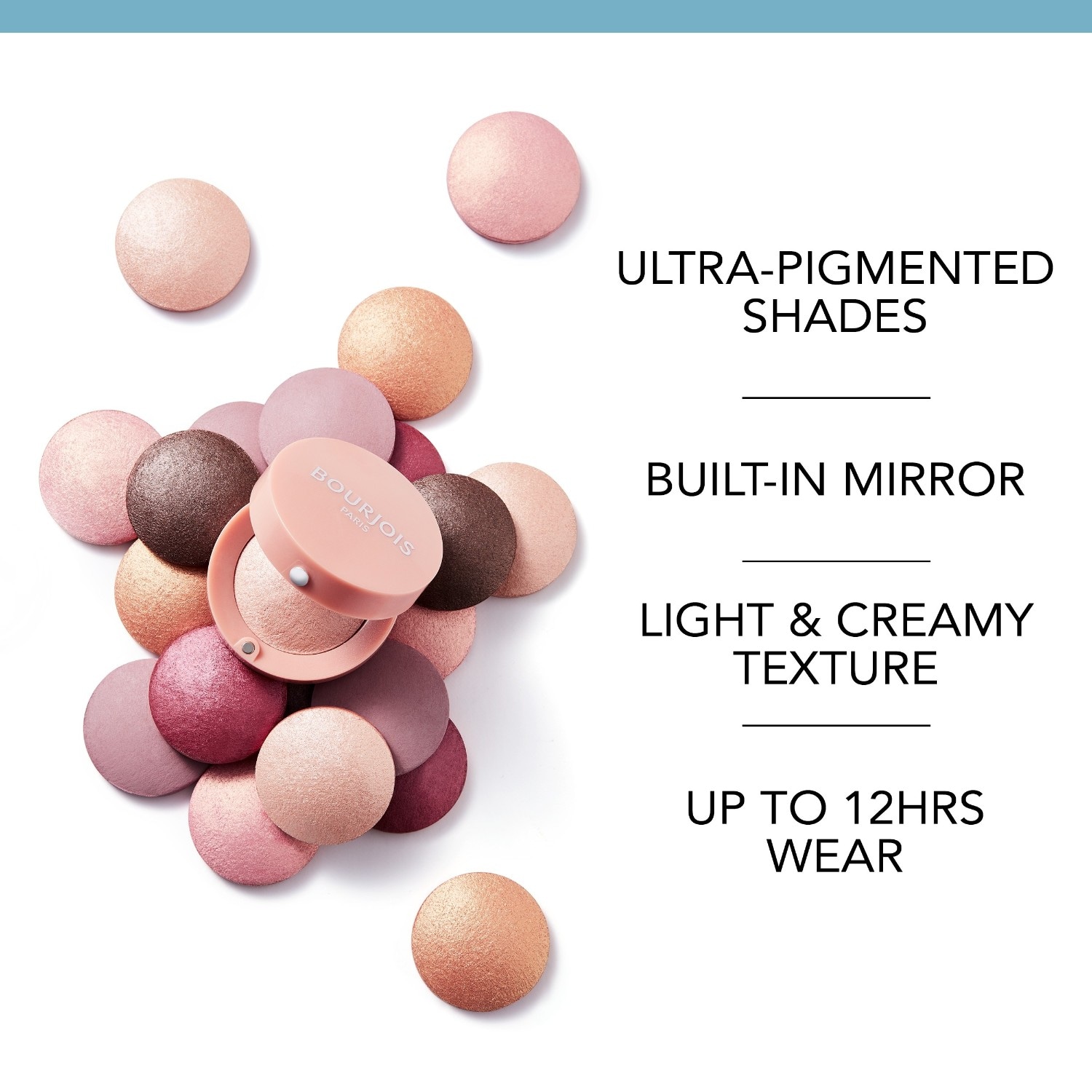 Тени для век little round pot Bourjois, little round pot, вес 2 гр. — фото 4