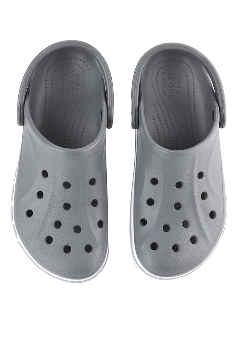Сандалии-клоги, Bayaband, Crocs, серый/мультиколор — фото 4