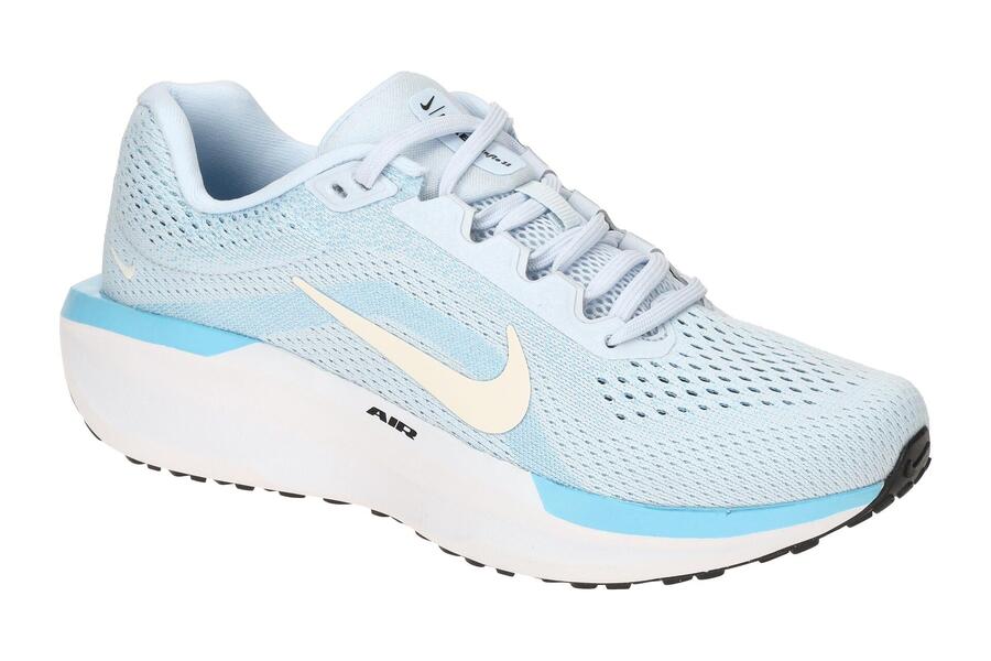 Кроссовки NIKE AIR Winflow светло-голубые меланжевые женские