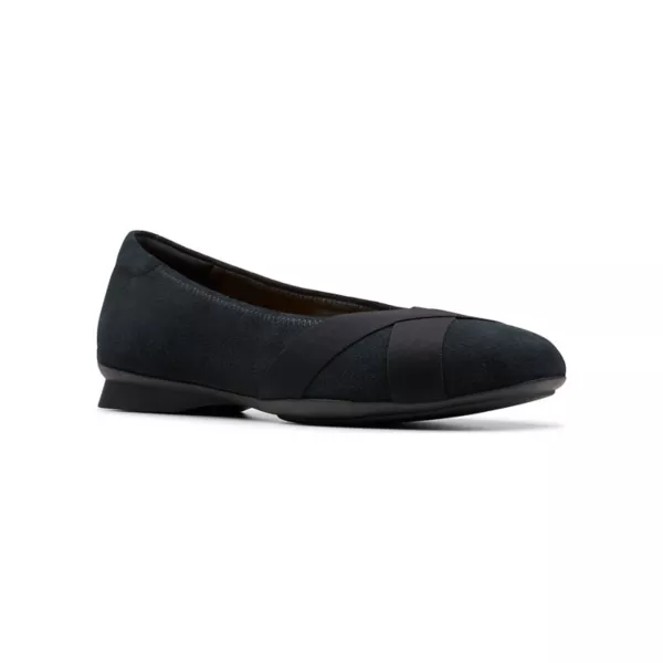 Женские балетки Jazmynn gem Clarks, цвет black suede