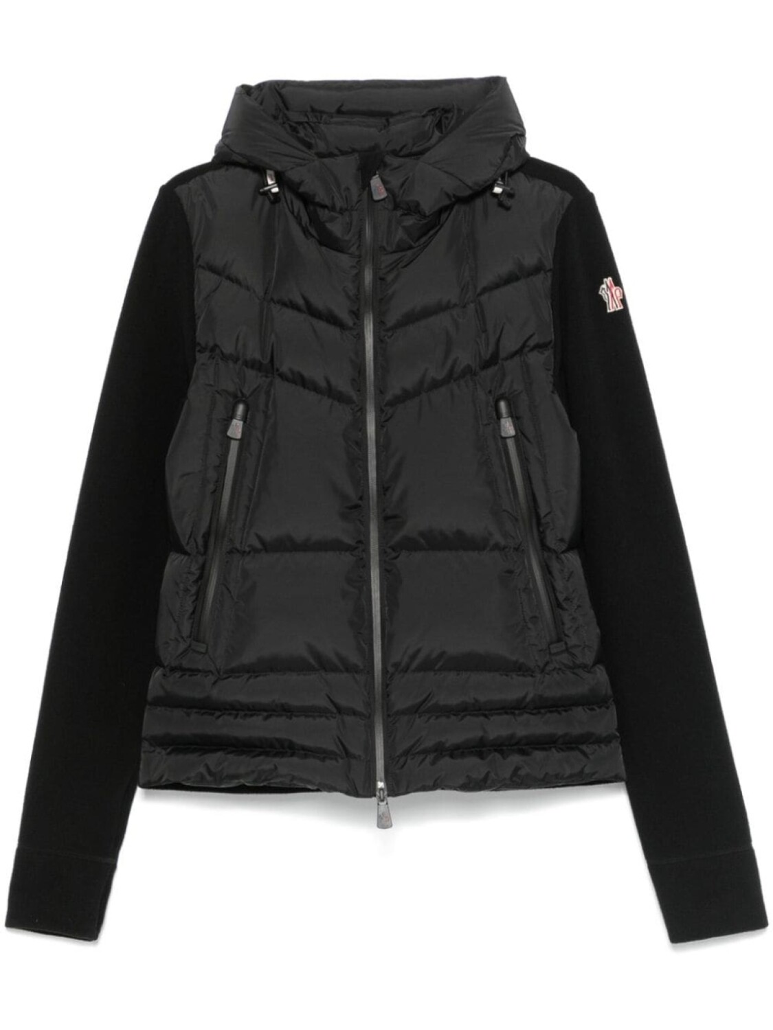 

Куртка Moncler Grenoble со стегаными вставками, черный