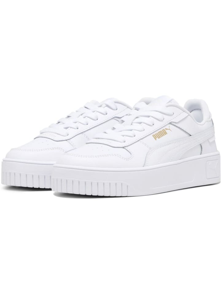 

Кроссовки "Carina Street Jr" белого цвета Puma
