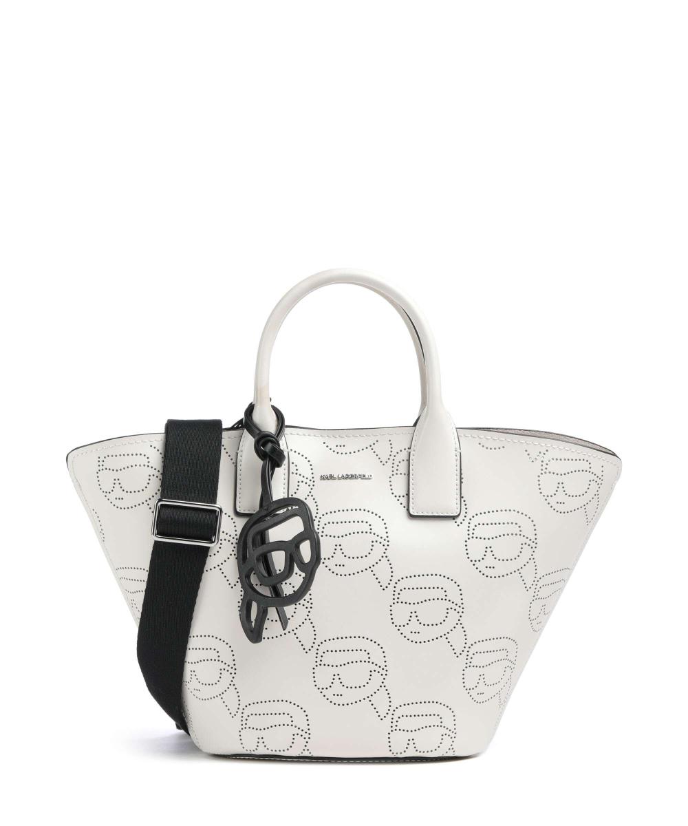

Сумка K/Ikonik из мелкозернистой коровьей кожи Karl Lagerfeld, бежевый