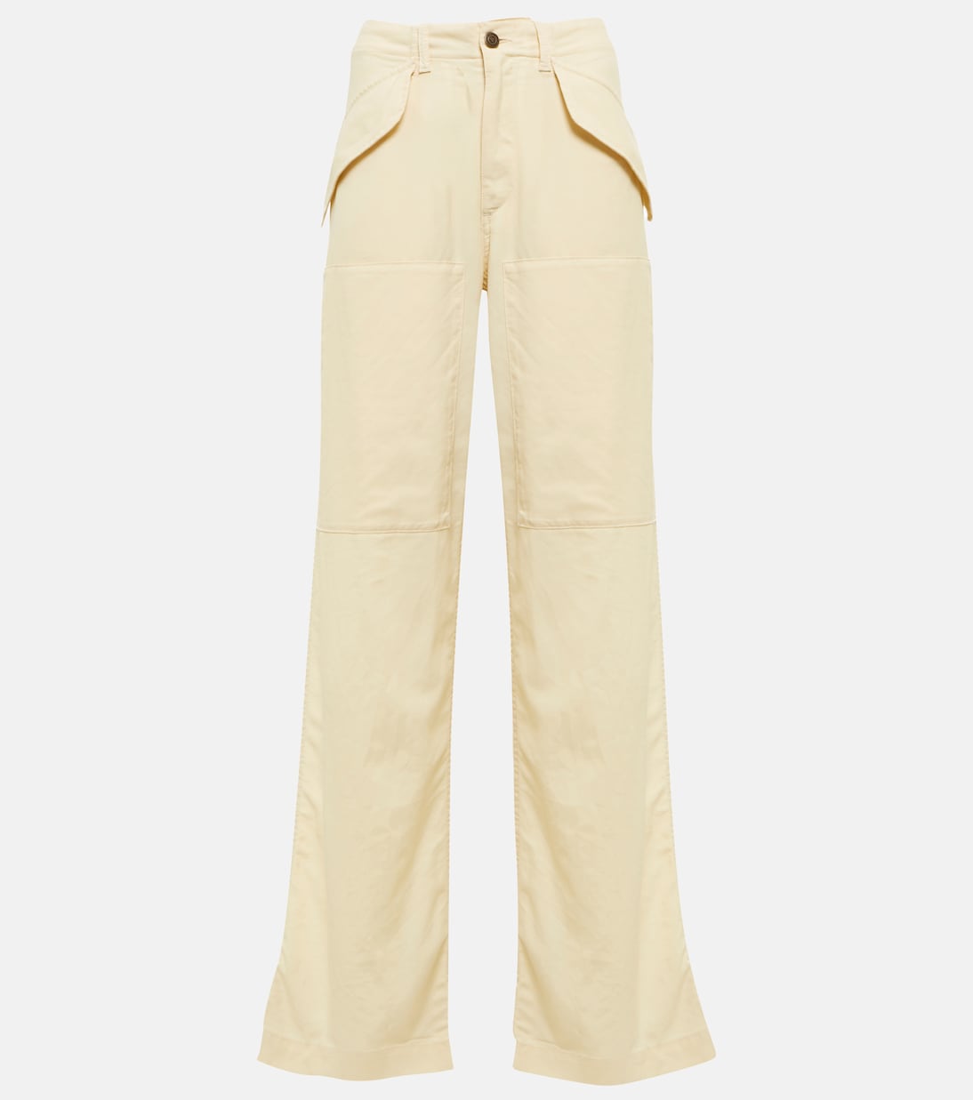 

Деконструированные брюки из смесовой шерсти Etro, Bianco