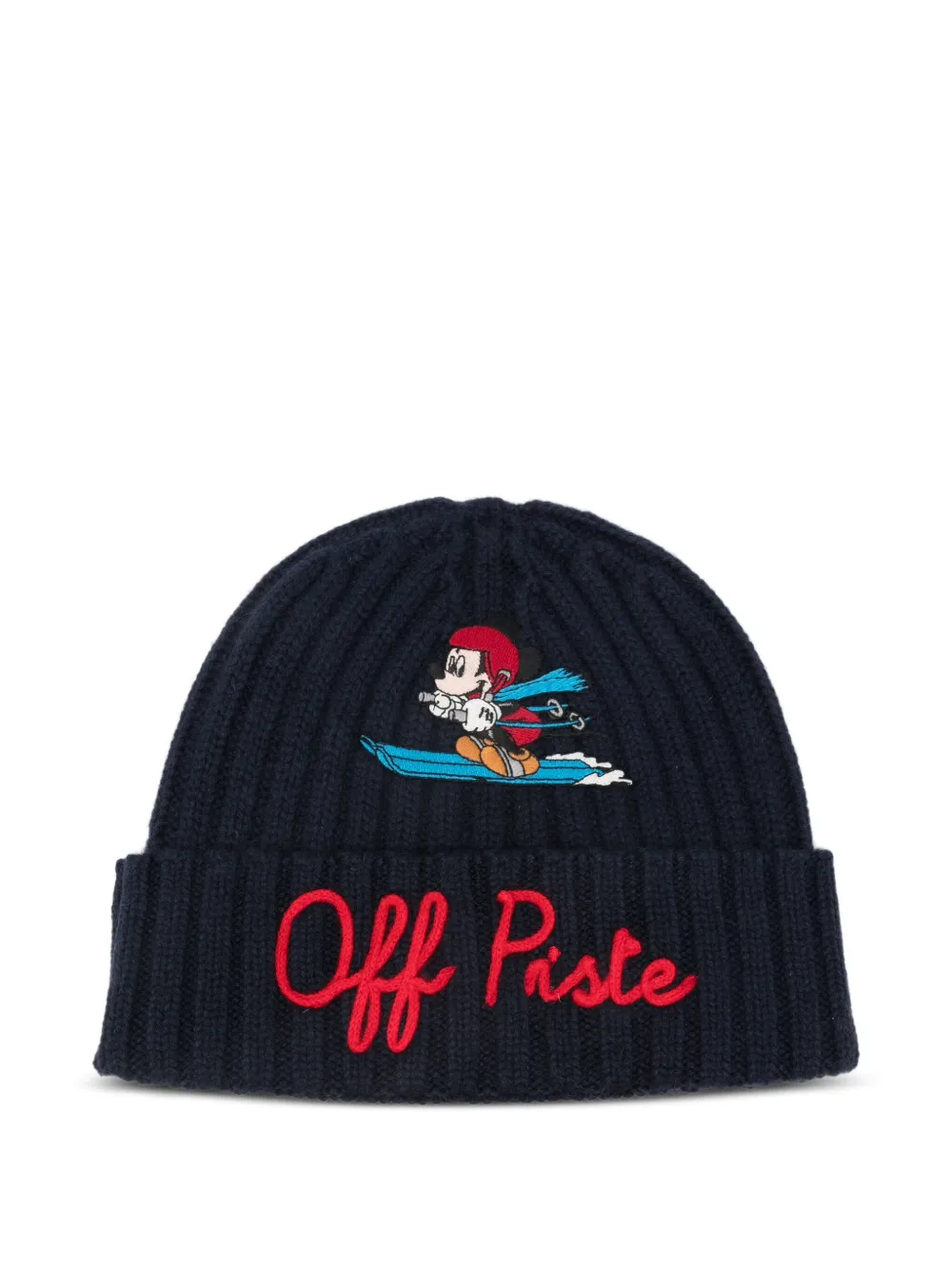 

Шапка бини с вышивкой из коллаборации с Disney Mc2 Saint Barth Kids, синий