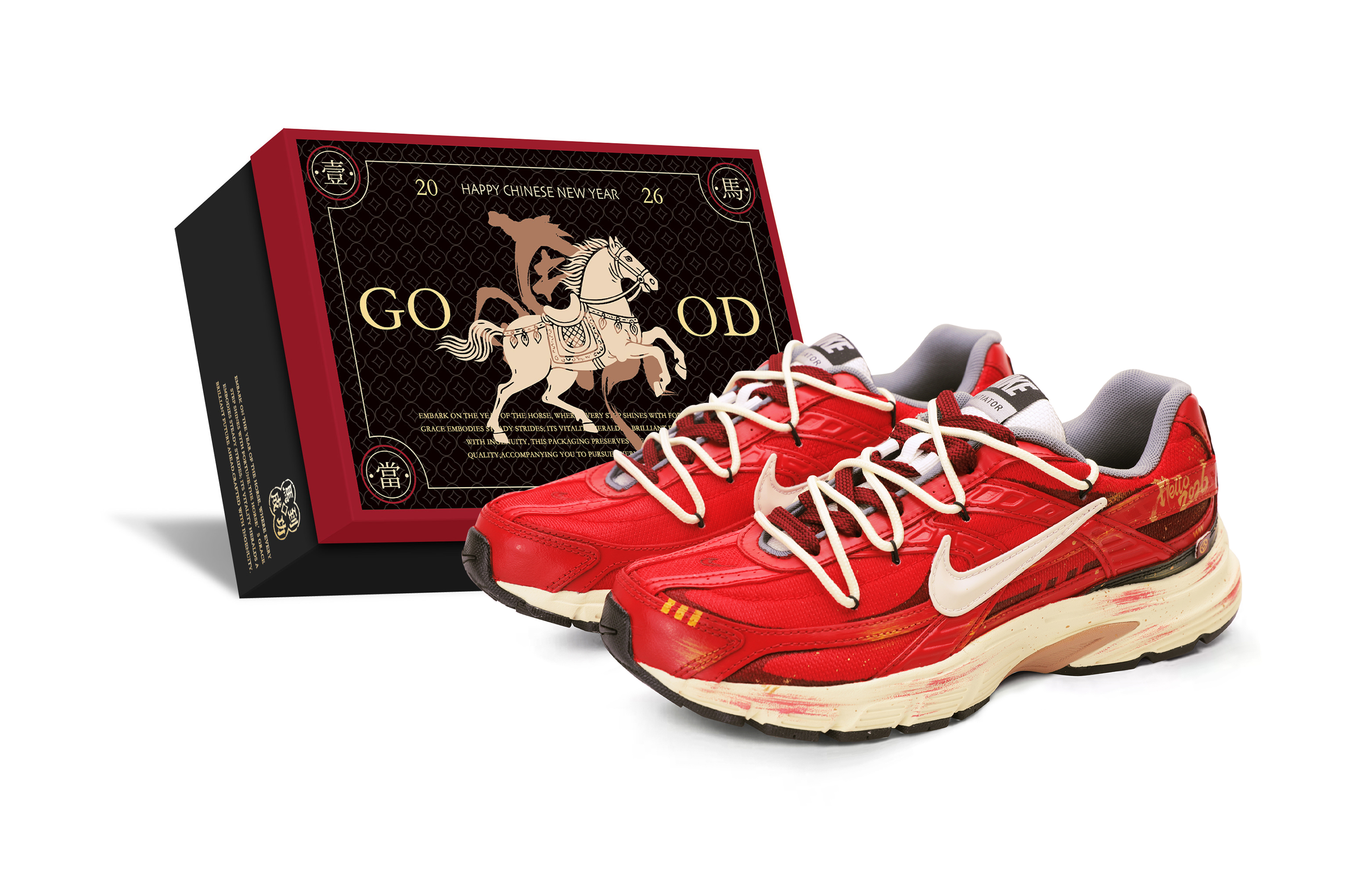 

Nike Initiator Slip Resistant Abrasion Resistant низкие кроссовки для города и комьютинга мужские Fire Red