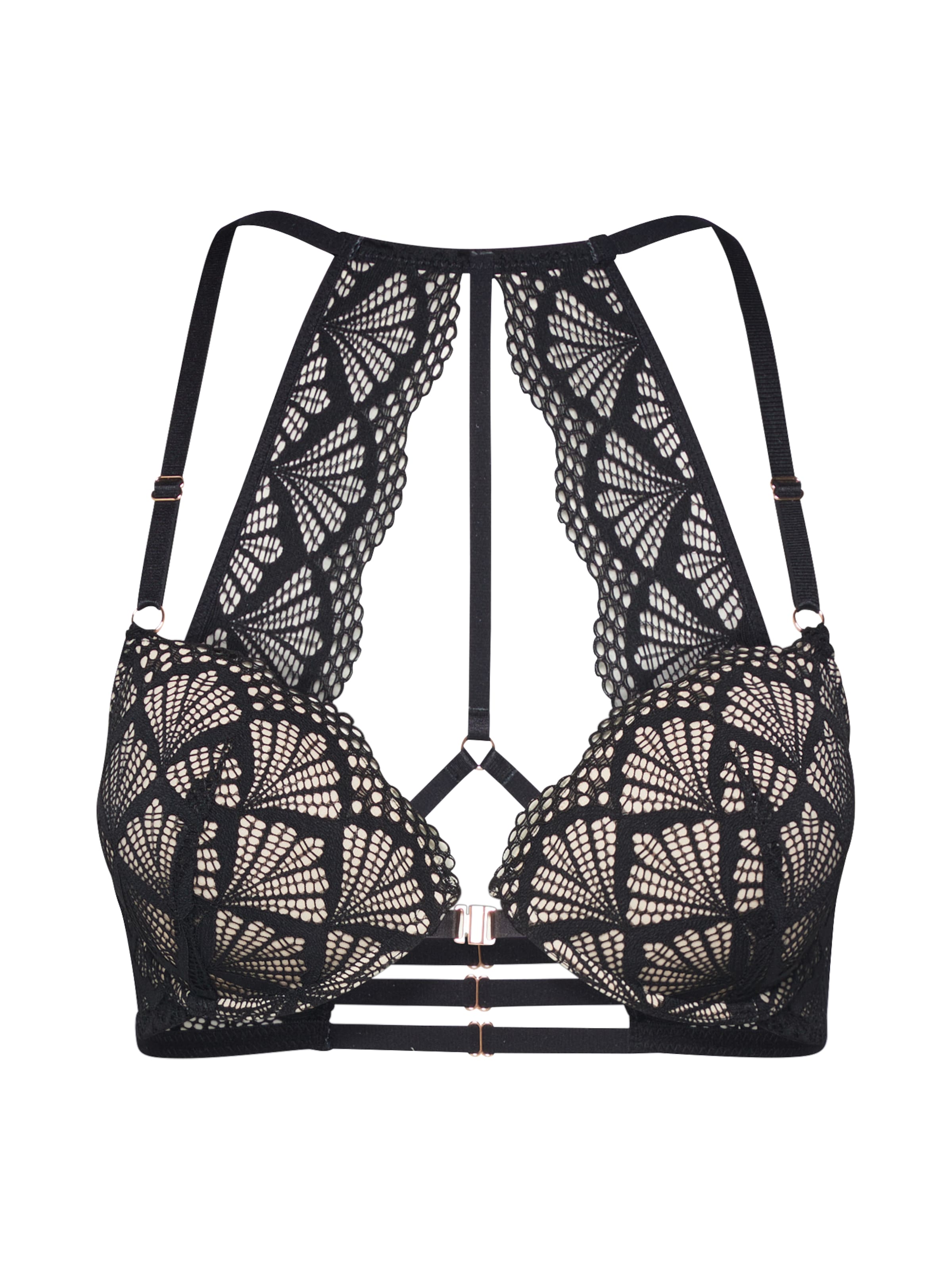 

LASCANA Push-up Bra в черном цвете