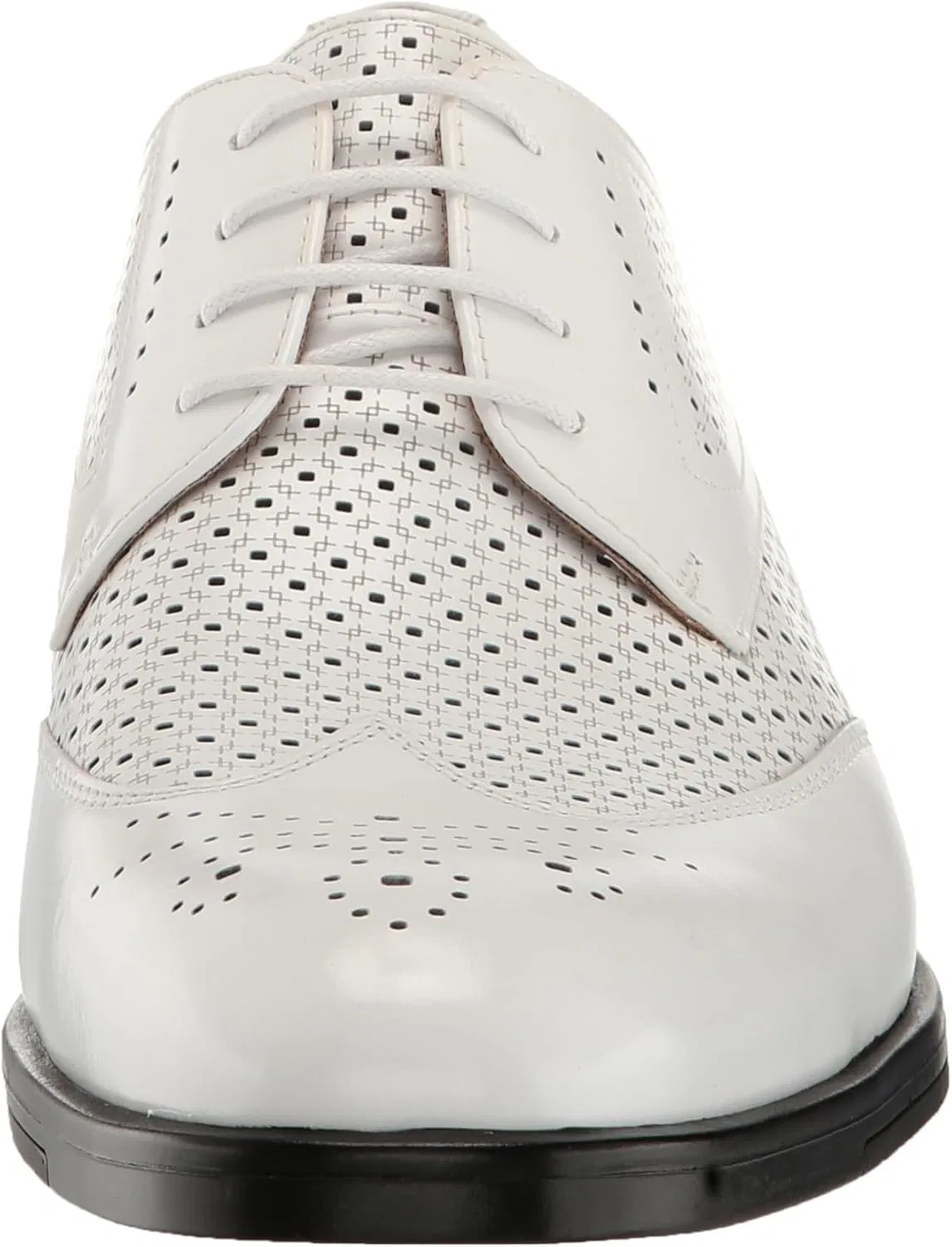 Мужские оксфорды Stacy Adams Asher Wingtip Lace, White Opulent Garden — фото 2