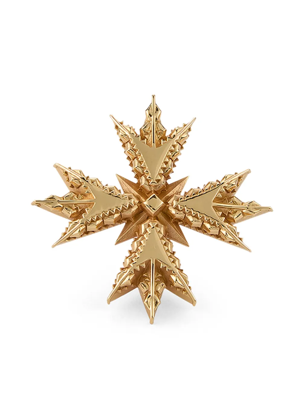 

Позолоченная брошь Crest Emanuele Bicocchi, золотой