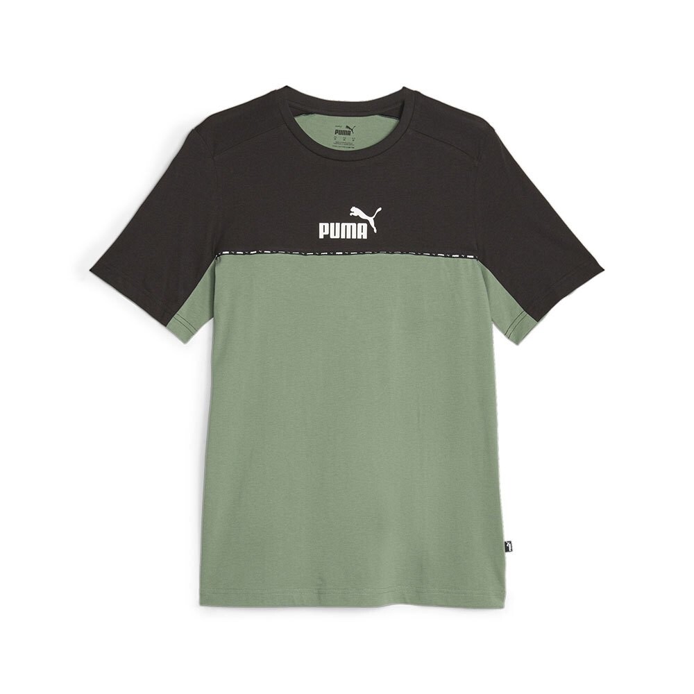 

Футболка Puma Ess Block X Tape, зеленый