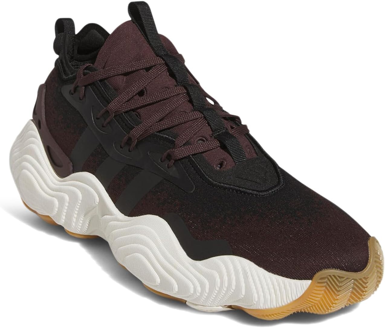 

Кроссовки adidas Trae Young 3, цвет Shadow Brown/Black/Off-White