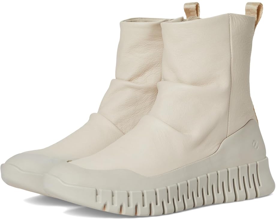 

Ботинки ECCO Gruuv Pull On Mid Fashion Boot, цвет Gravel/Limestone
